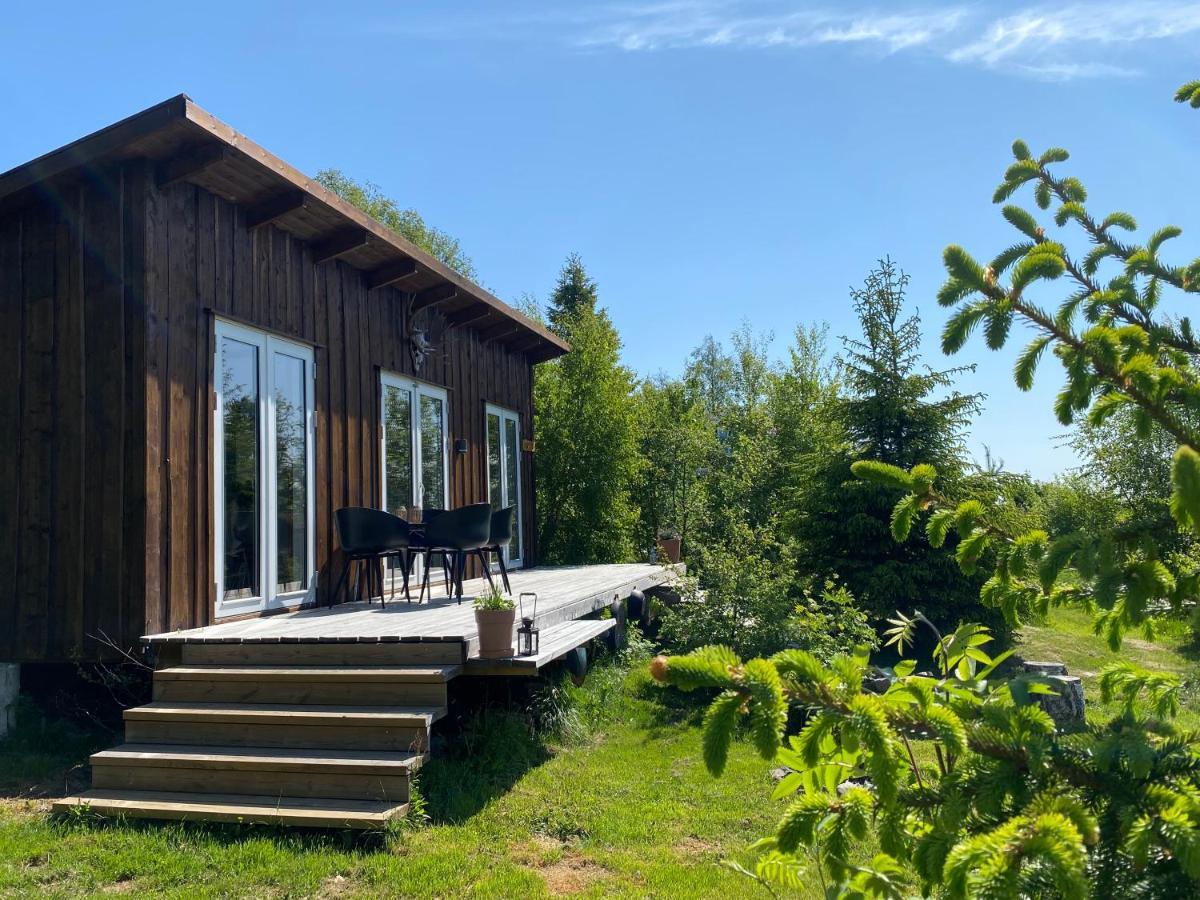 Cozy Forest Cabin With Amazing Mountain View Турсбю Экстерьер фото