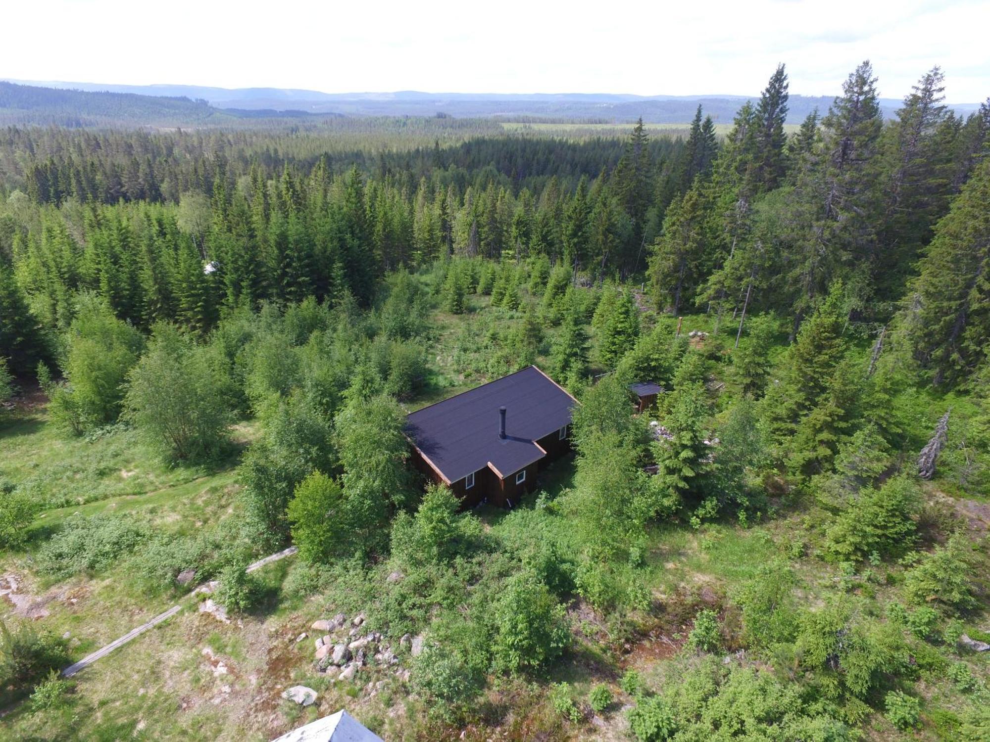 Cozy Forest Cabin With Amazing Mountain View Турсбю Экстерьер фото